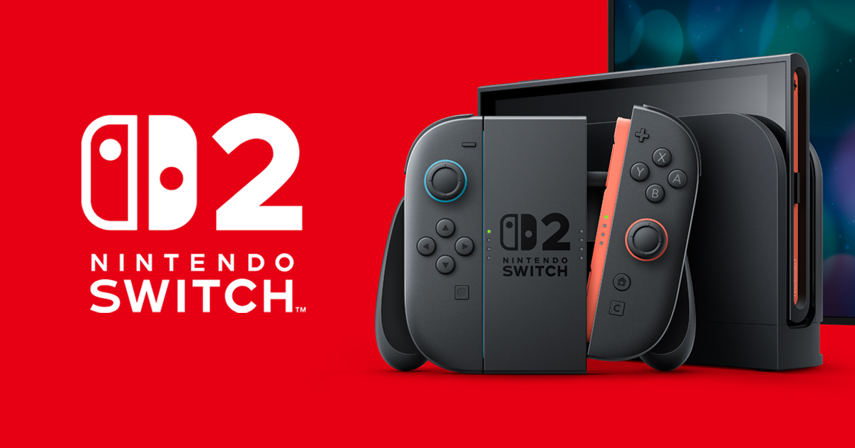 Nintendo Switch 2 本体とJoy-Con 2